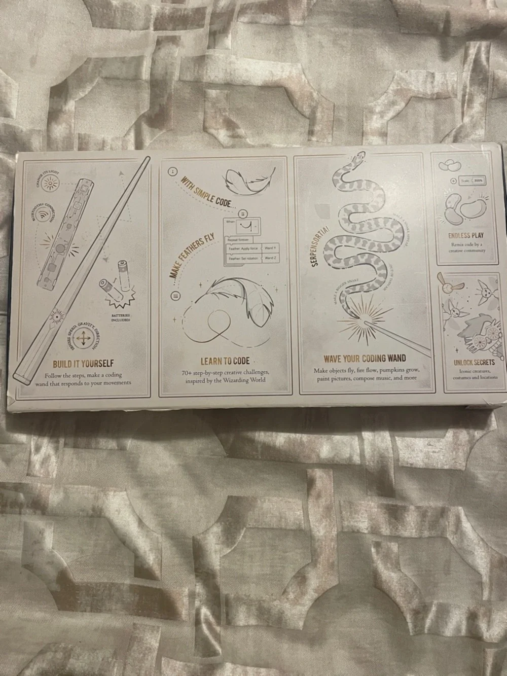 Kano Harry Potter Coding Wand Kit — Black